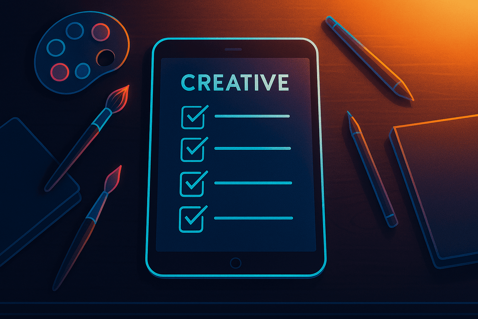 The Science of Creative Checklists: How Structure Fuels Artistic Freedom