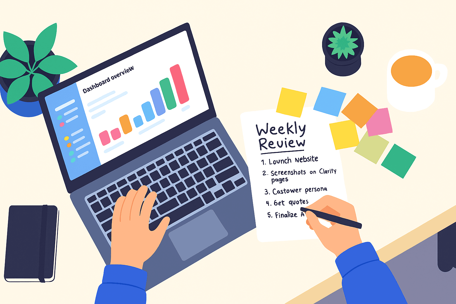 Your Ultimate Weekly Review Template for Founders